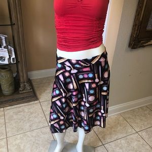 Quirky Makeup Skirt One Size New!
